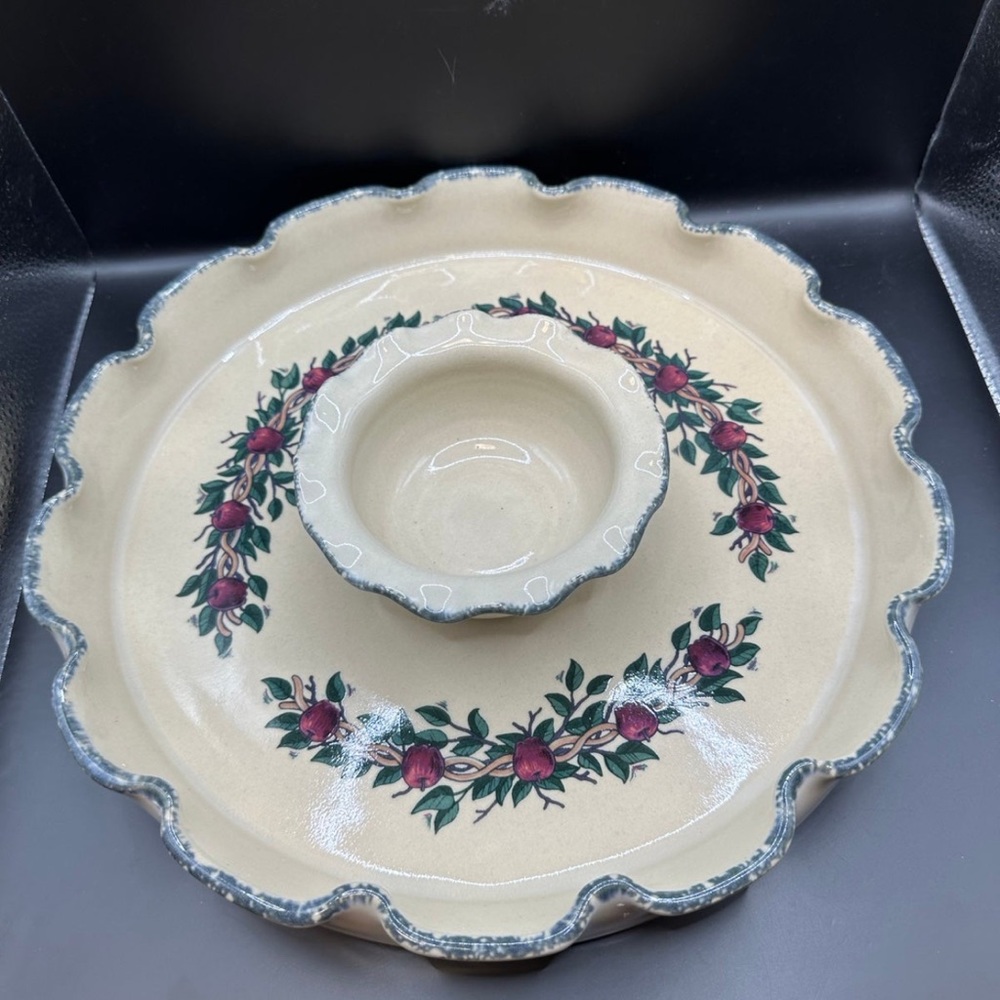 Chip and Dip stoneware by Home and Garden